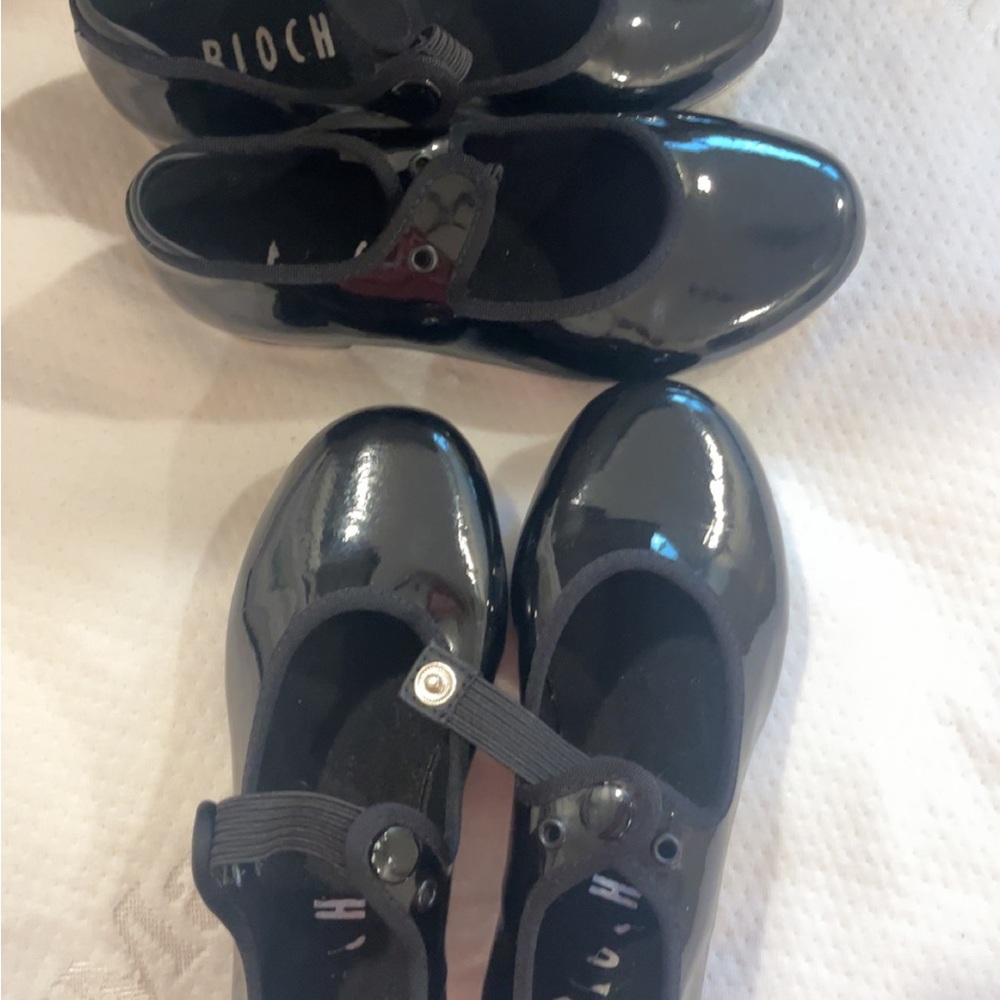 Bloch Kids Black Patent Leather Shoes